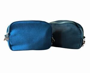 Denim Crossbody Belt Bag Bundle Blue & Green Camo Streetwear Festival Travel Bag